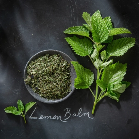dried lemon balm