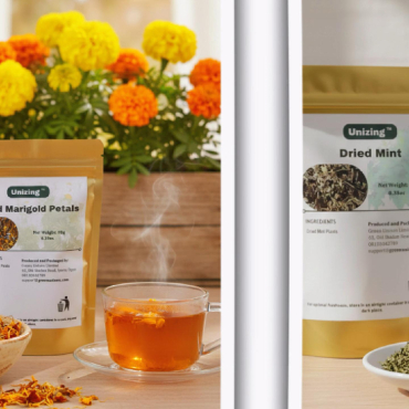 Marigold and Mint - Part of Unizing TM Dried Herbs