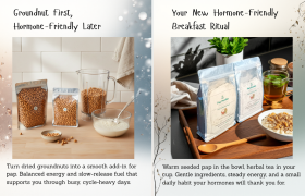 Seeded Pap: A Natural Hormone-Balancing Breakfast (PMS & PCOS Support) 🍵