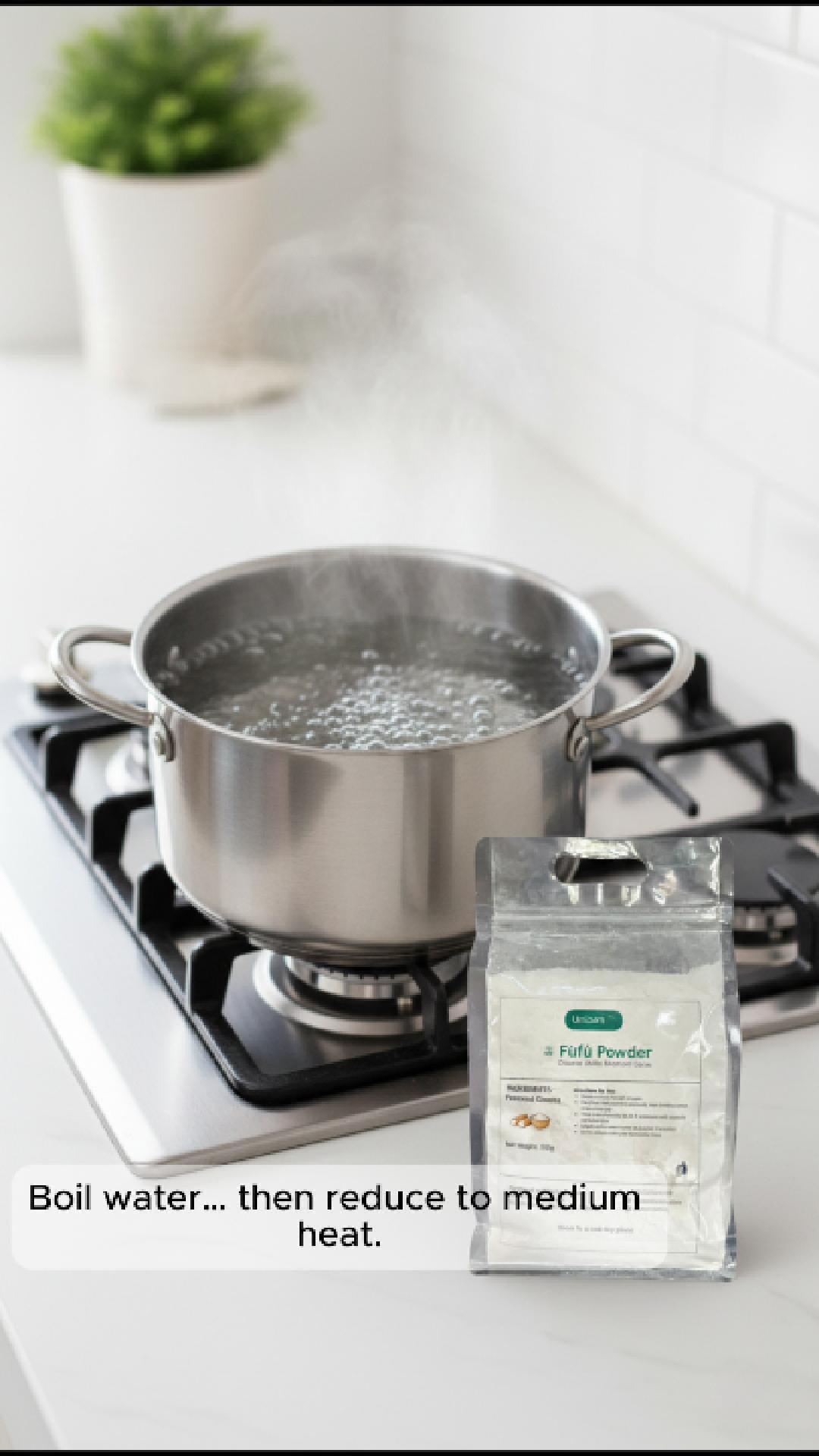 How to Turn Fufu Powder into Smooth, Stretchy Swallow (Without Turning It to Glue)